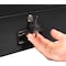 Global Industrial Counter Top CRT Security Computer Cabinet, Black, 24-1/2W x 22-1/2D x 27H 607294BK - alternate 4